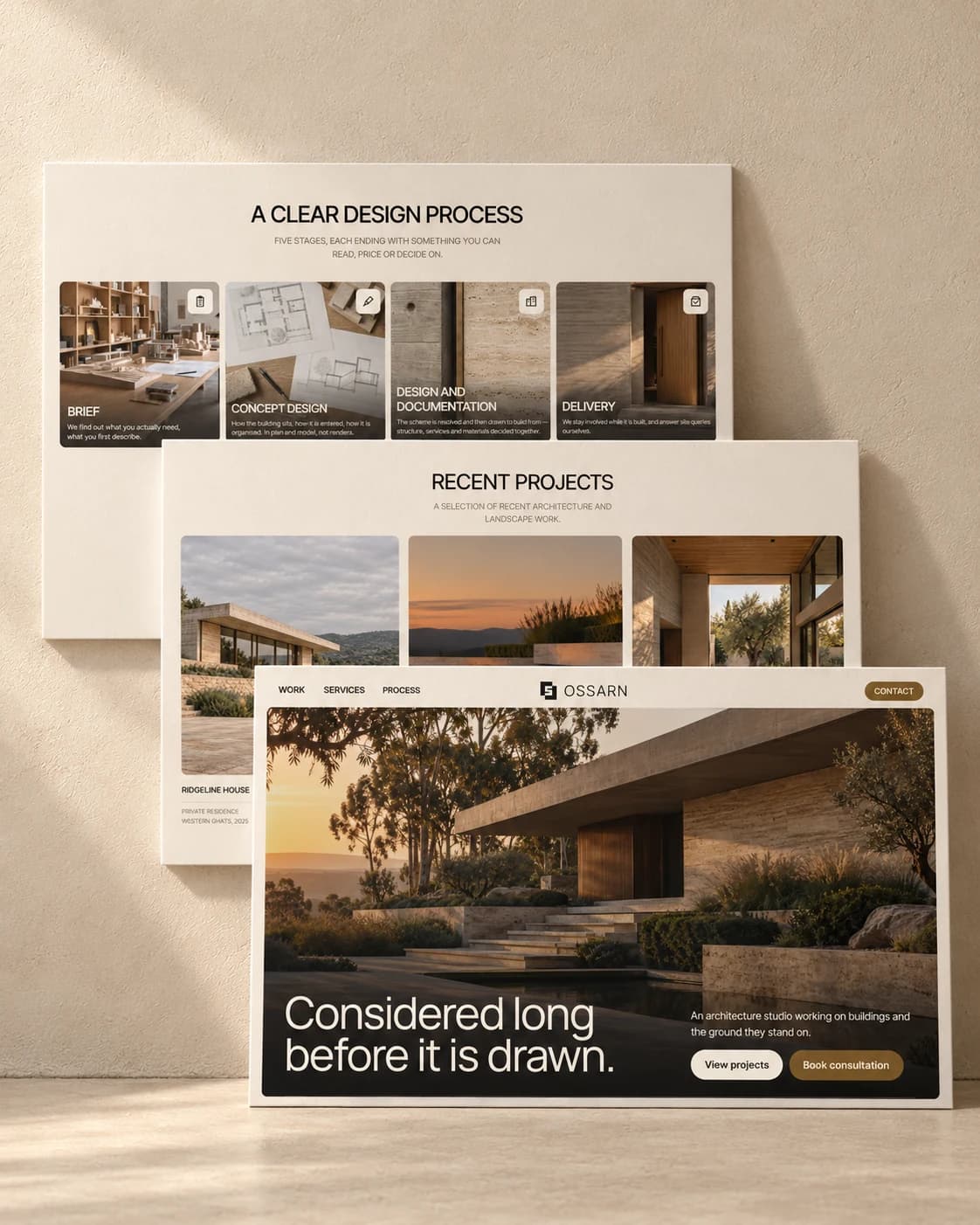 Ossarn: website: 1 of 5
