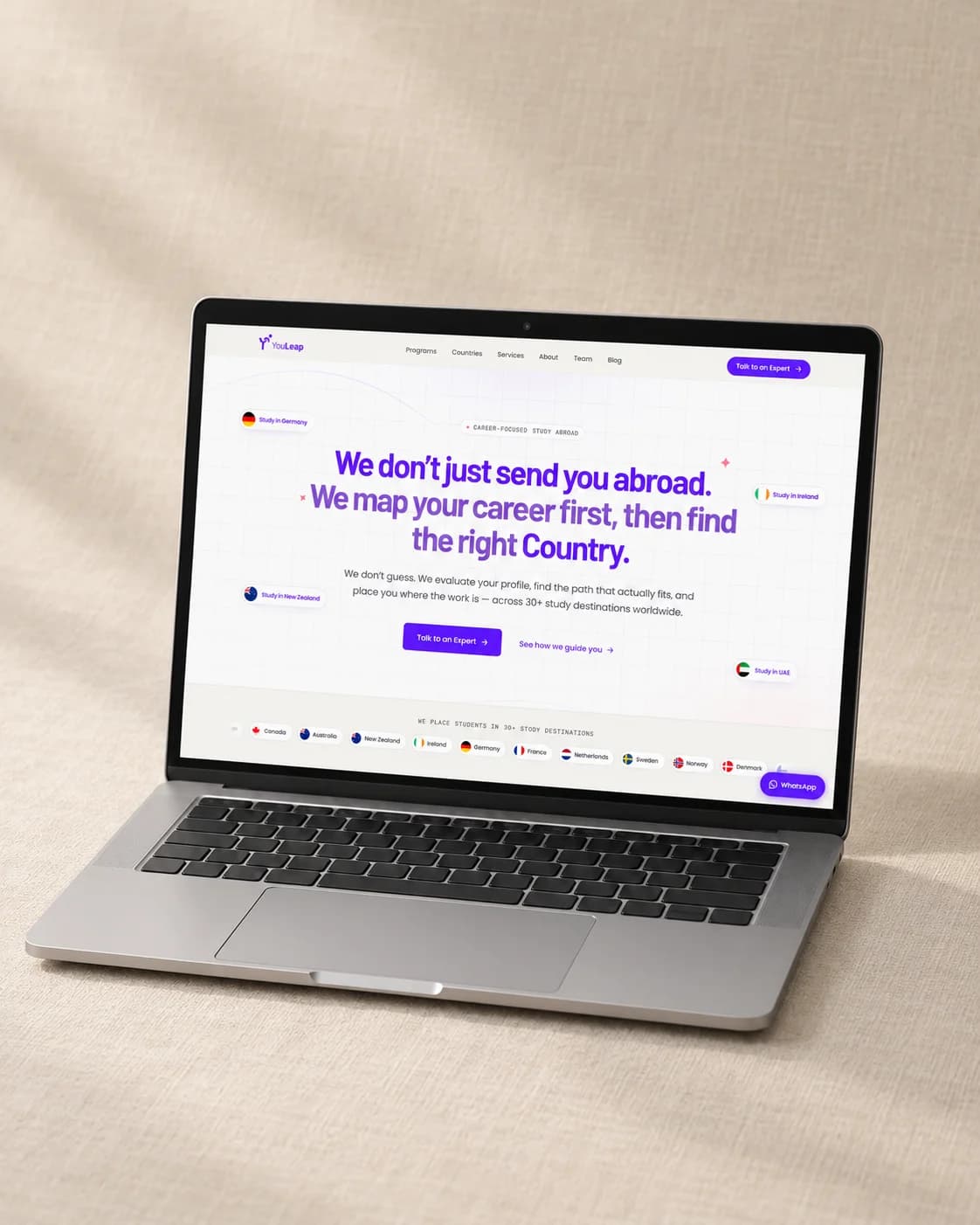 YouLeap website