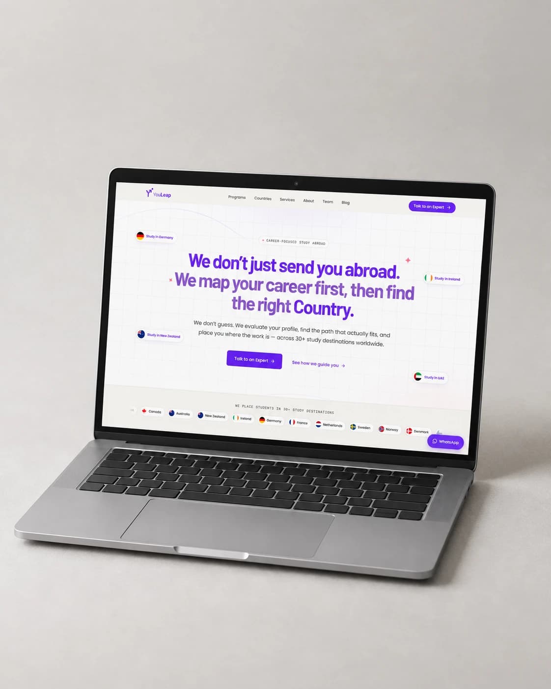 YouLeap website