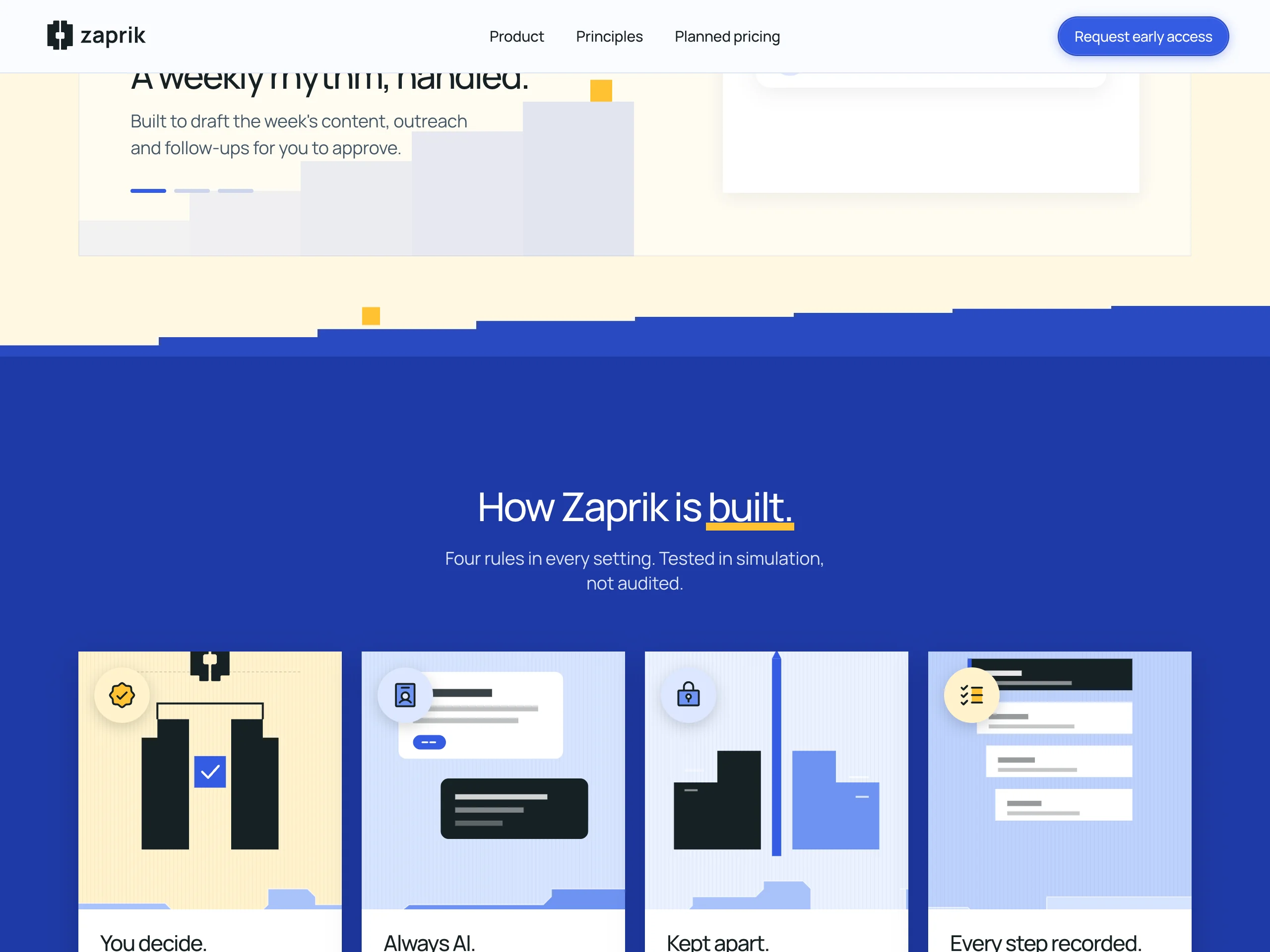 Zaprik: website: 3 of 5